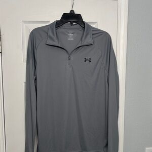 Under Armour Men's Steel Gray Pullover